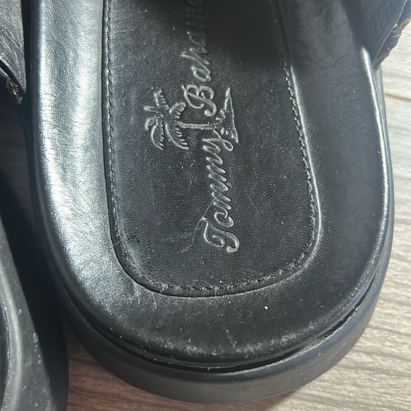 Men’s Leather Tommy Bahama slides, Sz 10 - Picture 3 of 5